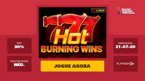 Jogar Hot Burning Wins no modo demo